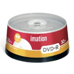 (T30) DVD-R IMATION 4,7GB Printable 16x Imprimible inkjet tarrina-30