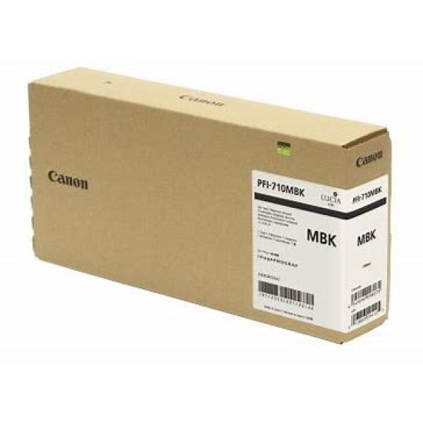 C.t. CANON PFI-710MBK negro mate 700ml TX2000 TX2100 TX3000 TX3100 TX4000 TX4100