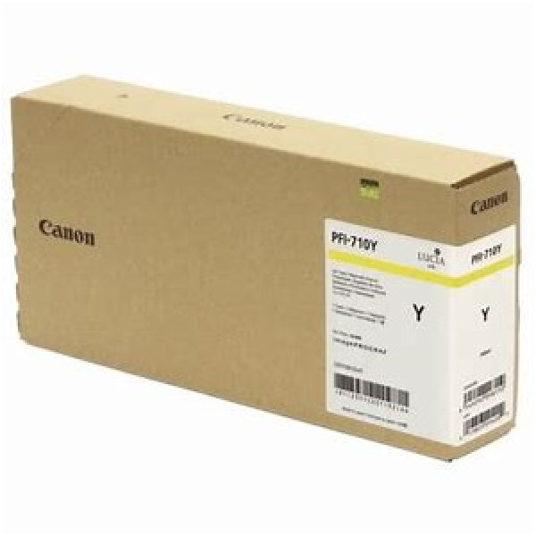 C.t. CANON PFI-710Y amarillo 700ml TX2000 TX2100 TX3000 TX3100 TX4000 TX4100