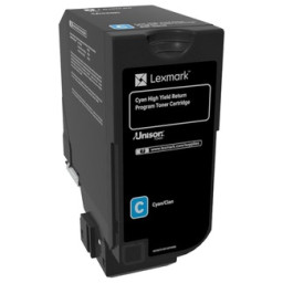Toner LEXMARK XC4140 XC4150 cián 13.000p. 
