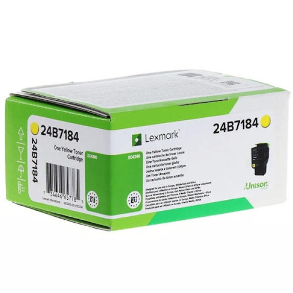 Toner LEXMARK XC2240 XC4240 XC4240i Yellow 6.000p.