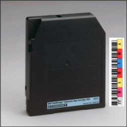 Cart.IBM 3592 60/100/128GB ECONOMY RW L&I etiquetado+inicializado, JJ, (24R0316)(azul claro)
