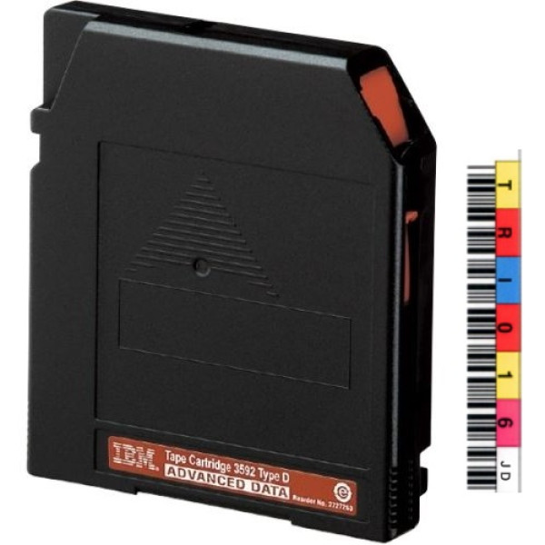 Cart.IBM 3592 10TB ADVANCED RW etiquetado regrabable, id 