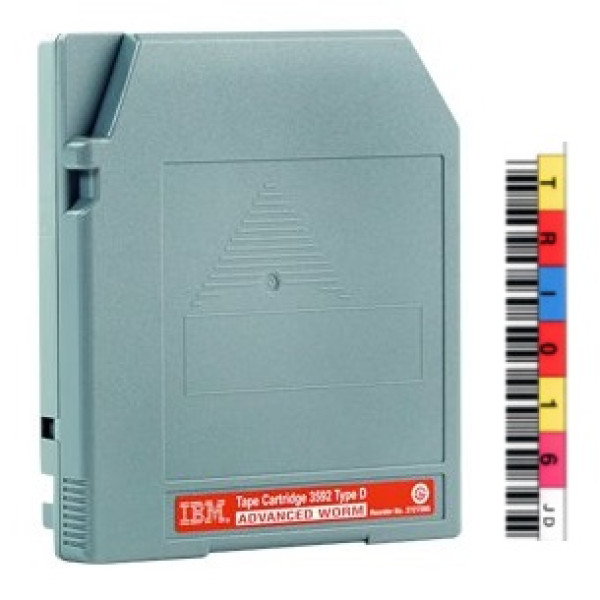 Cart.IBM 3592 10TB ADVANCED WORM etiquetado 1 grabación, id 