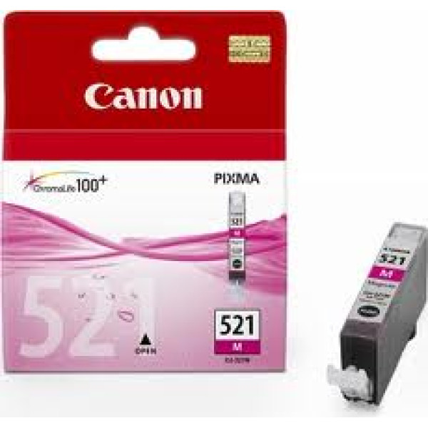 C.t. CANON CLI521M  IP3600 IP4600 magenta MP540 MP620 MP630 MP980