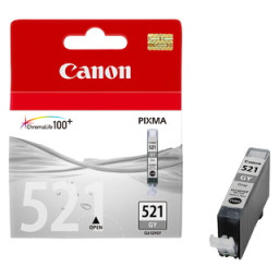 C.t. CANON CLI521GY  IP3600 IP4600 gris MP540 MP620 MP630 MP980