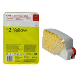 (4) Toner OCE ColorWave CW650 P2 amarillo (6874B001) PACK-4 Toner Pearls