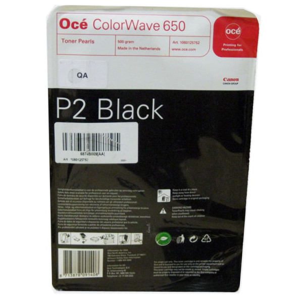 (4) Toner OCE ColorWave CW650 P2 negro (6874B004) PACK-4 Toner Pearls