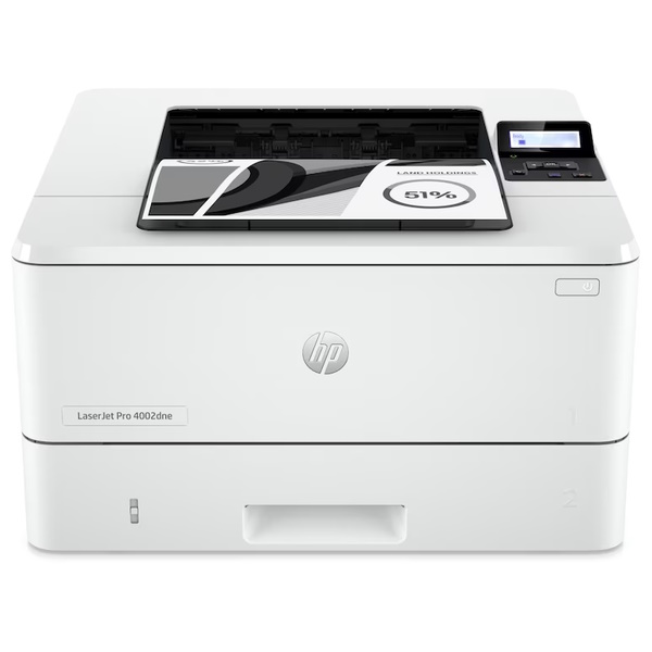 Impr.HP Ljet Pro 4002dne con HP+ A4 40pm, 256MB, 250+100h, Duplex, USB+Eth *