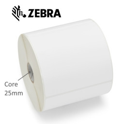 (12) Rollos etiquetas ZEBRA Z-Perform 1000D core25m 102x203mm 12x350et adhes.perm. s/recub.