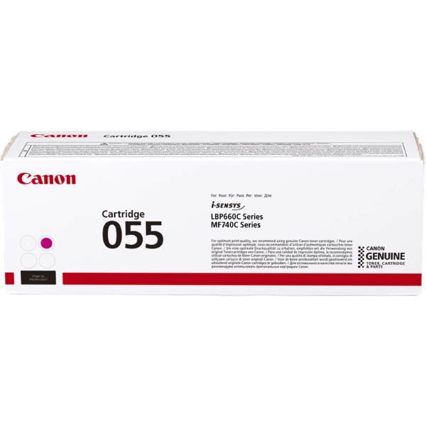 Toner CANON 055 M  LBP660 magenta 2.100p.