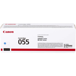 Toner CANON 055 C LBP660 cyan 2.100p.
