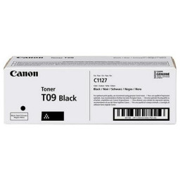 Toner CANON T09BK: i-Sensys XC1100 1127 Black 8.000p.