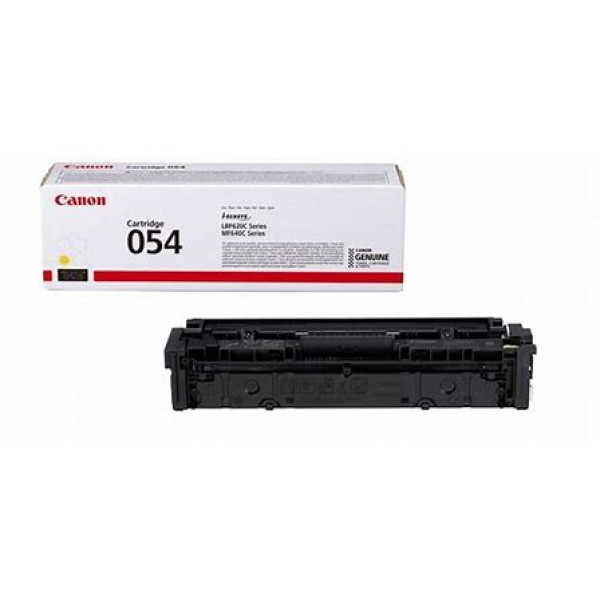 Toner CANON 054 Y: amarillo LBP621 LBP622 LBP623 MF641 MF643 MF644 MF645  1.200p.