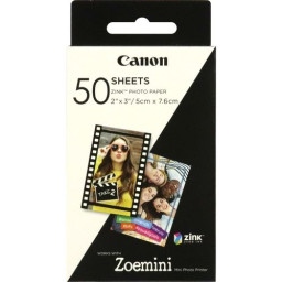 Papel CANON ZINK Photo paper 50h. 5x7,6cm Zoemini