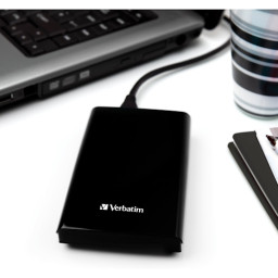 SSD externo VERBATIM USB-A y USB-C 256GB Store'n'Go slim USB 3.2 Gen 1