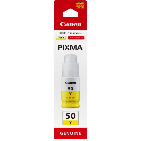 CANON ink bottle GI-50Y amarillo PIXMA G5050 G6050 G7050 GM2050 CM4040 GM4050