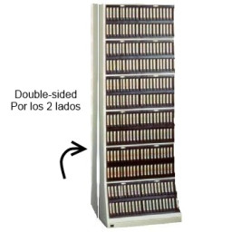 Estantería EDP Maximiser Rack 384 cart.DLT/LTO  2x2Wx6H= 24 x 16-packs (double-sided)