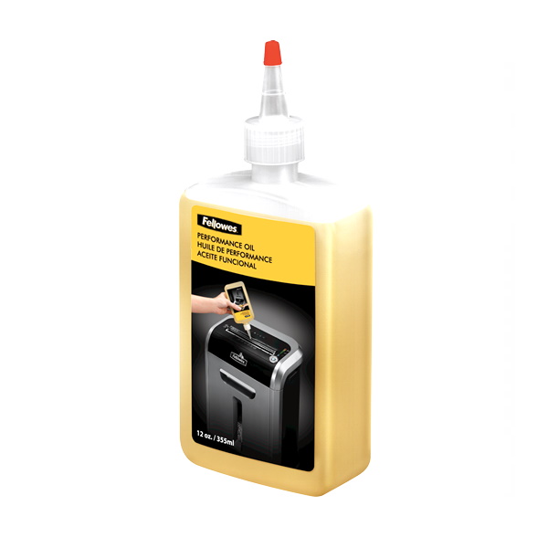 FELLOWES Bote aceite para destructoras 350ml lubricante