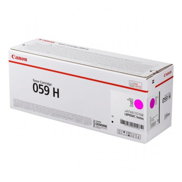 Toner CANON 059H: LBP852CX 851C 852Ci Cyan 