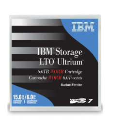 DC IBM Ultrium LTO-7 (BaFe) WORM 6TB/15TB (una grabación)
