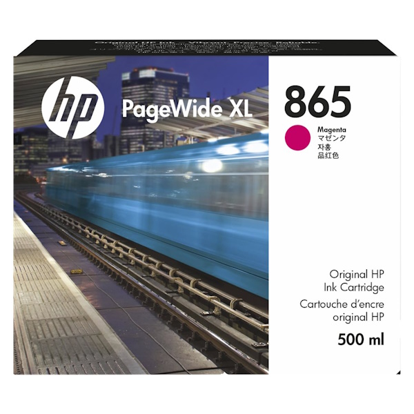 C.t.HP #865 magenta PageWide XL 3920 4200 4700 5200 8200  500ml