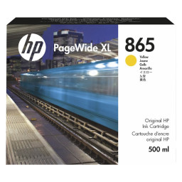 C.t.HP #865 amarillo PageWide XL 3920 4200 4700 5200 8200  500ml