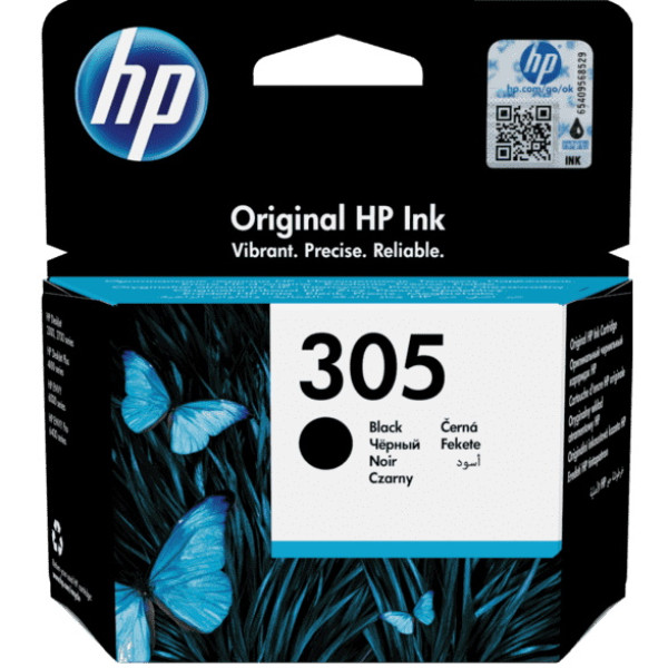 C.t.HP #305 negro Deskjet 2710 2720 4120 4130 Envy 6010 6020 6030 6420 6430  120p.