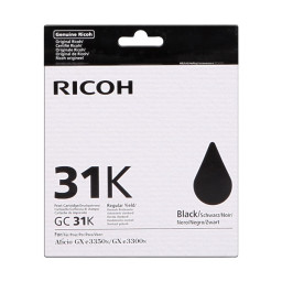 C. Gel RICOH GC-31B  GXE3300N GXE3350 negro GXE2600 1.900p.