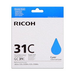 C. Gel RICOH GC-31C  GXE3300N GXE3350 cian GXE2600 1.900p.