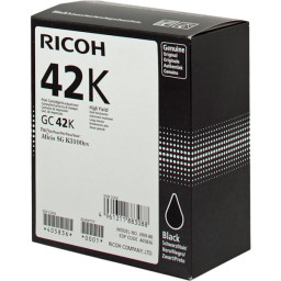 C. Gel RICOH GC-42K  SGK3100 negro 10.000p. Extra Alta capacidad