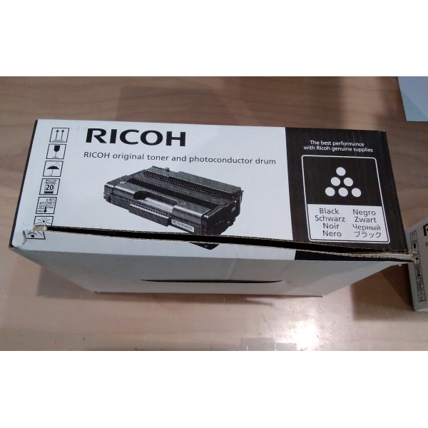 Toner RICOH Aficio SP311HE negro 3.500p. **caja dañada - Interior perfecto**