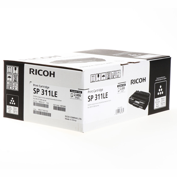 Toner RICOH Aficio SP311LE negro 2.000p.