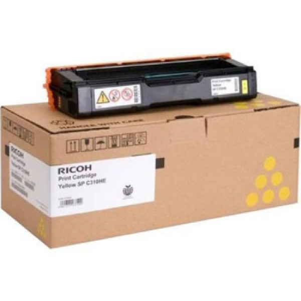 Toner RICOH SPC310HE amarillo SPC231 SPC232 SPC311 SPC312 SPC320 SPC242  6.000p. (406482)