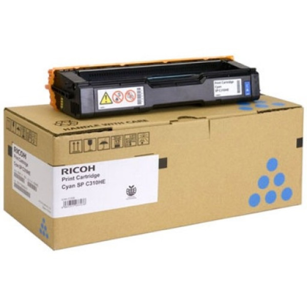 Toner RICOH SPC310HE cian SPC231 SPC232 SPC311 SPC312 SPC320 SPC242  6.000p. (406480)