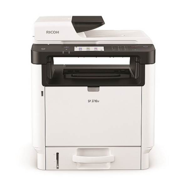 Multifuncion láser mono RICOH SP3710SF A4 4-1 32ppm 1200x1200 300h USB/Eth