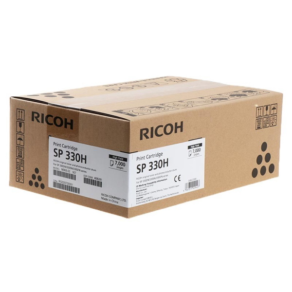 Toner RICOH SP 330H Black HC SP330DN SP330SN SP330SFN 7.000p.