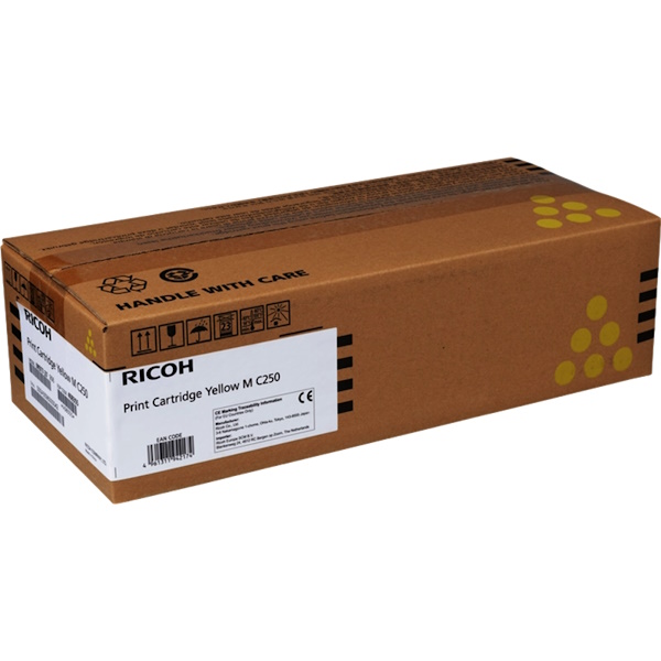Toner RICOH M C250 Yellow C250FWB C300 C301 C302 2.300p. Toner RICOH M C250 Yellow C250FWB C300 C301 C302 2.300p.