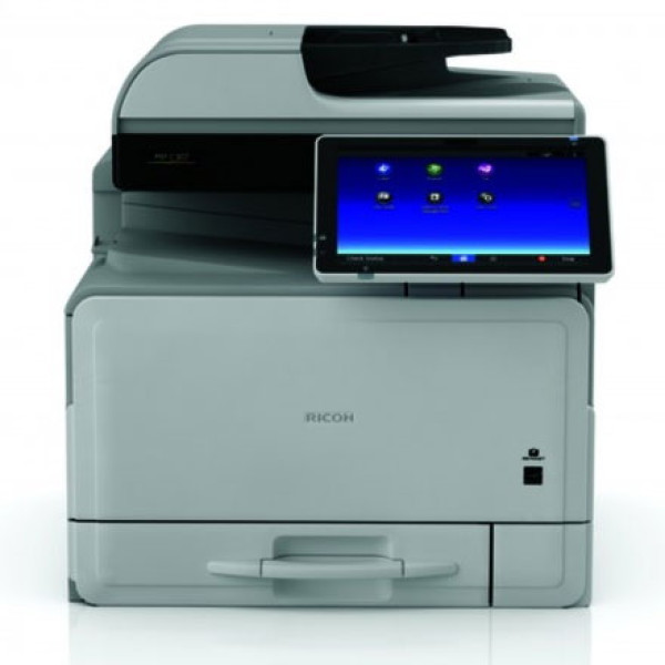 Multifunción Láser RICOH MP C307SPF Color 4-1 30/30ppm 1200x1200pp 3x250h USB/Eth/WiFi Duplex