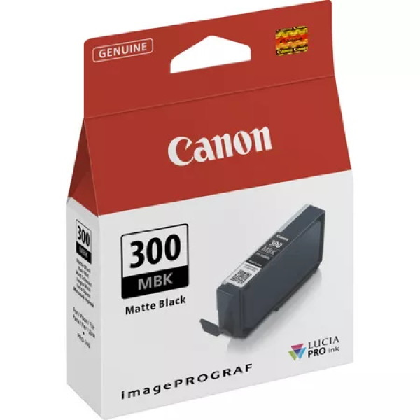 C.t. CANON PFI-300MBK: PRO-300 negro mate 1.750p.