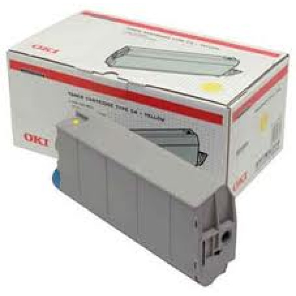 Toner OKI C7100 C7300 C7350 C7500 amarillo Type C4 10.000p.