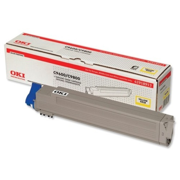 Toner OKI C9600 C9650 C9800 amarillo 15.000p.