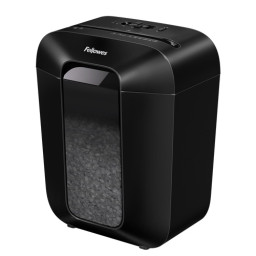 FELLOWES Destructora LX41 negra partículas de 4x12mm, seg.P-4, 11h, 18L