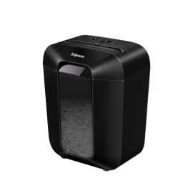 FELLOWES Destructora LX50 negra partículas de 4x37mm, seg.P-4, 9h, 17L