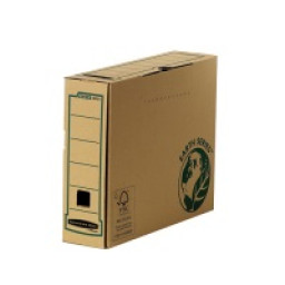 FELLOWES Caja de archivo definitivo A4 80mm 250x80x315mm, Bankers Box, 100% cartón reciclado