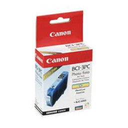 Recarga CANON BCI3PC  IP5000 BJC3000 fotog. cian BJC6000 S400 S500 **