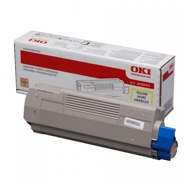 Toner OKI MC760 MC770 MC780 amarillo 6.000p.