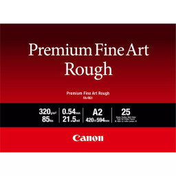 Papel CANON FA-RG1 25h.A2 Premium FineArt Rough 320g.