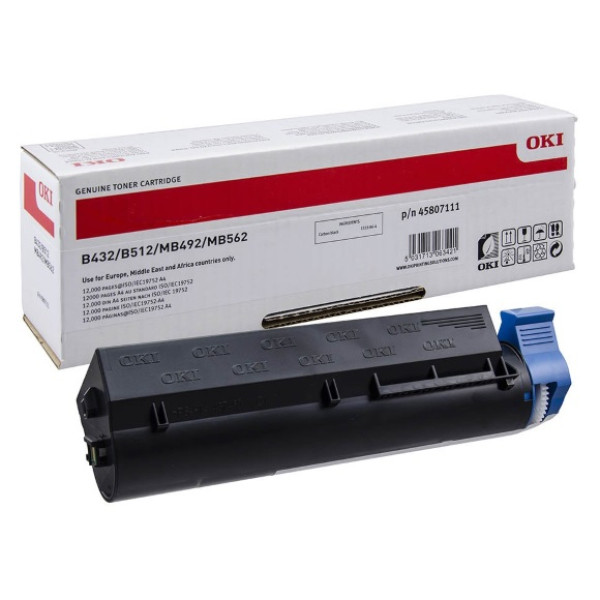 Toner OKI B432 B512 MB492 MB562 12.000p.