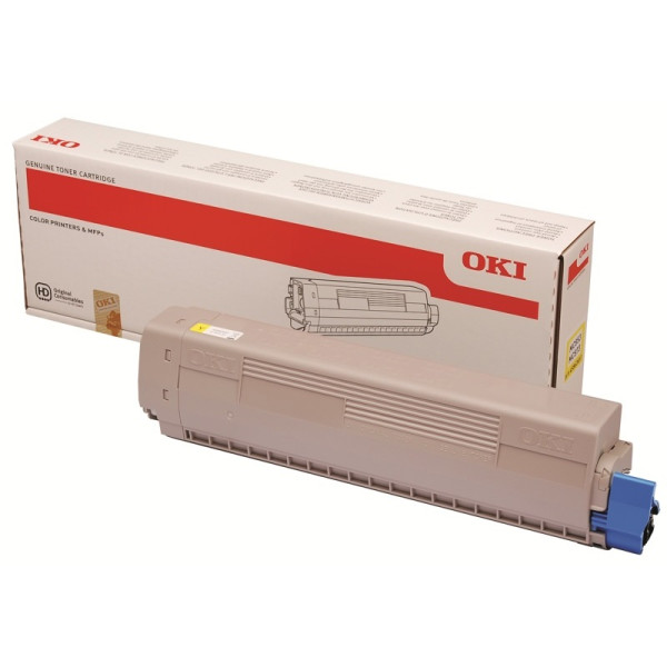 Toner OKI MC853 MC873 amarillo 7.300p.